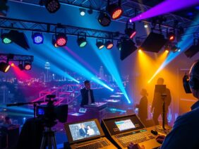 sewa lighting dengan operator berpengalaman