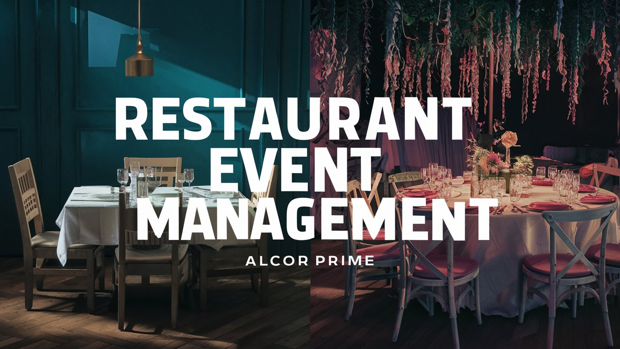 RestaurantEventManagement_AlcorPRime