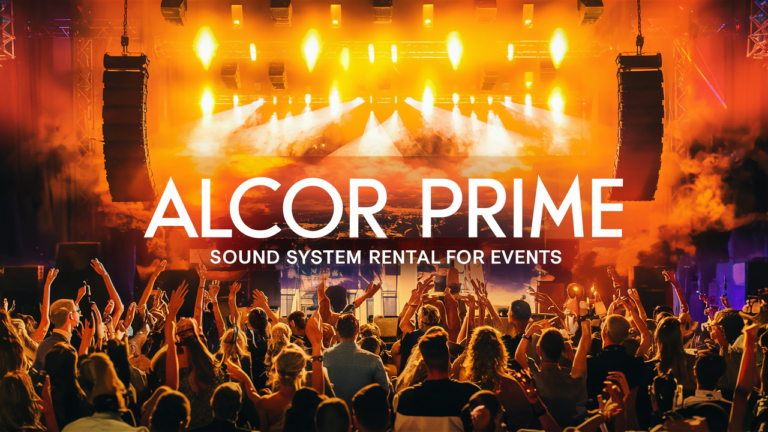 Sound System Rental for Events