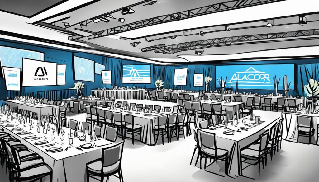corporate event organizer, alcor prime