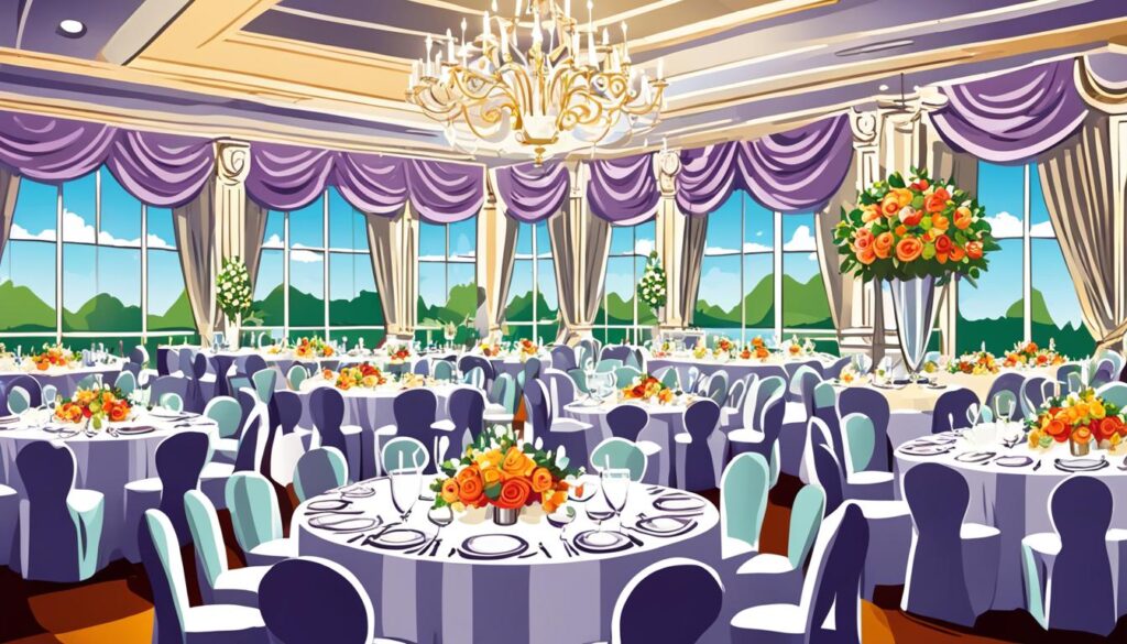 katering acara wedding, table top catering