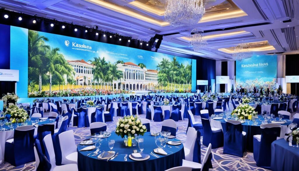 Event management services for corporate events