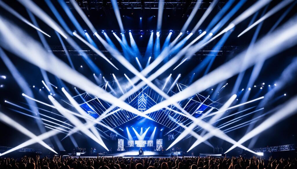 sound and lighting systems for concerts