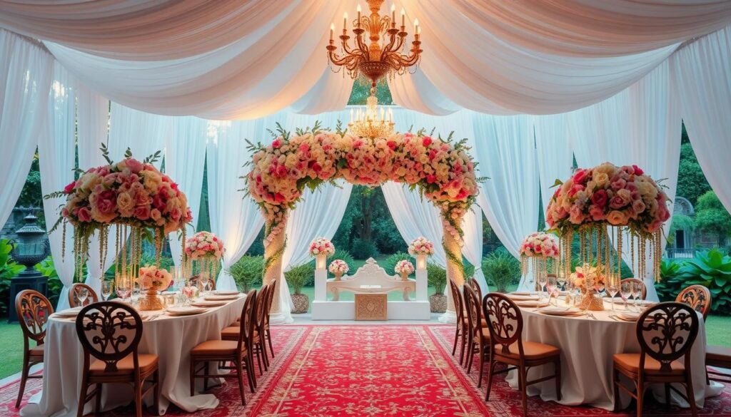 wedding venue decoration