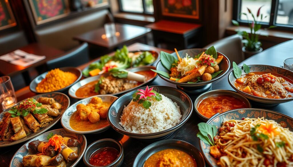 Aneka masakan Nusantara di Wayang Bistro