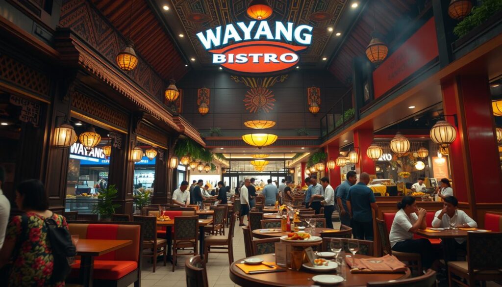 Lokasi Wayang Bistro di Kota Kasablanka Mall