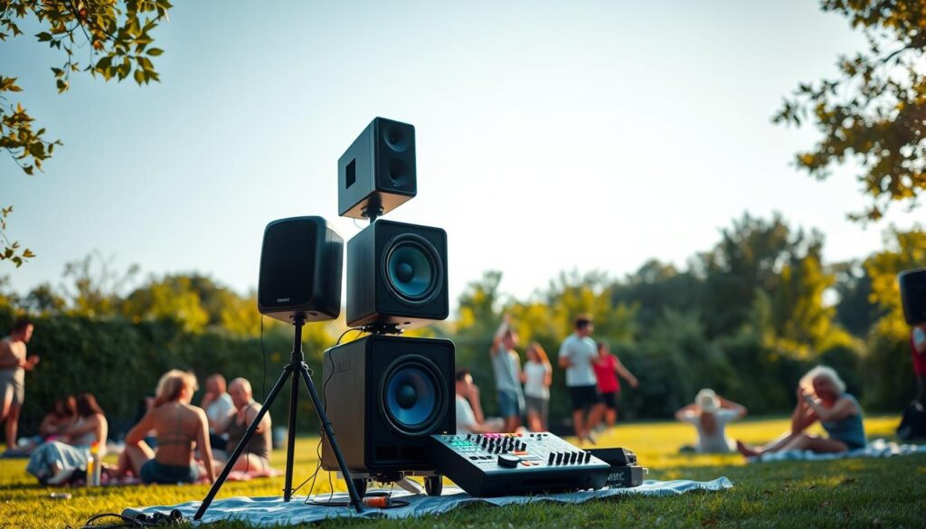 Sound System Setups for Outdoor Events