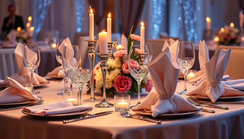 elegant table decor