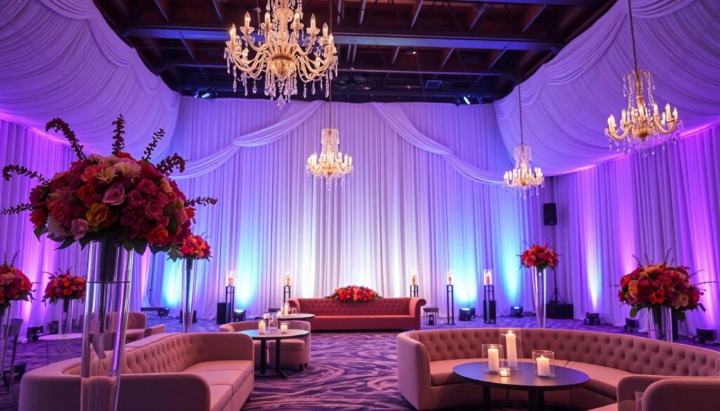 event decor and ambiance