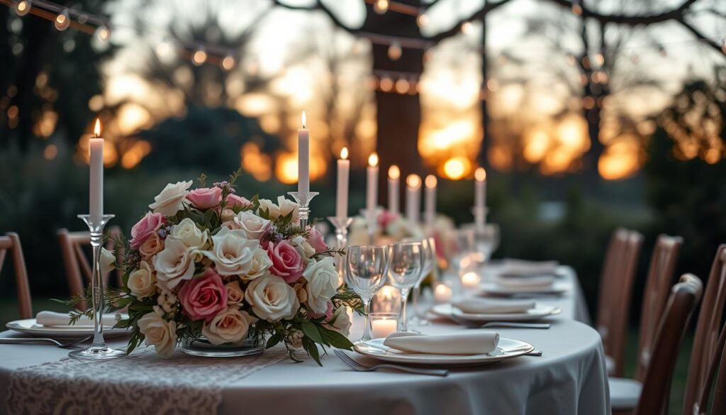 stylish table arrangements