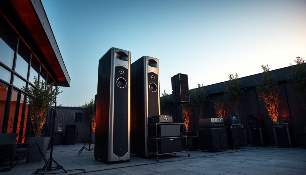 high-quality sound system