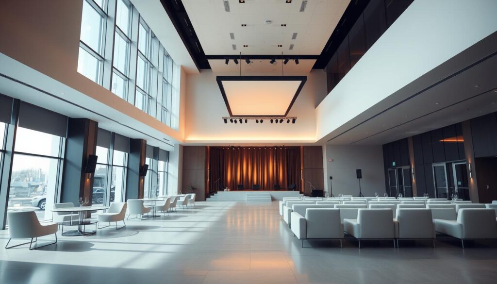 modern event space