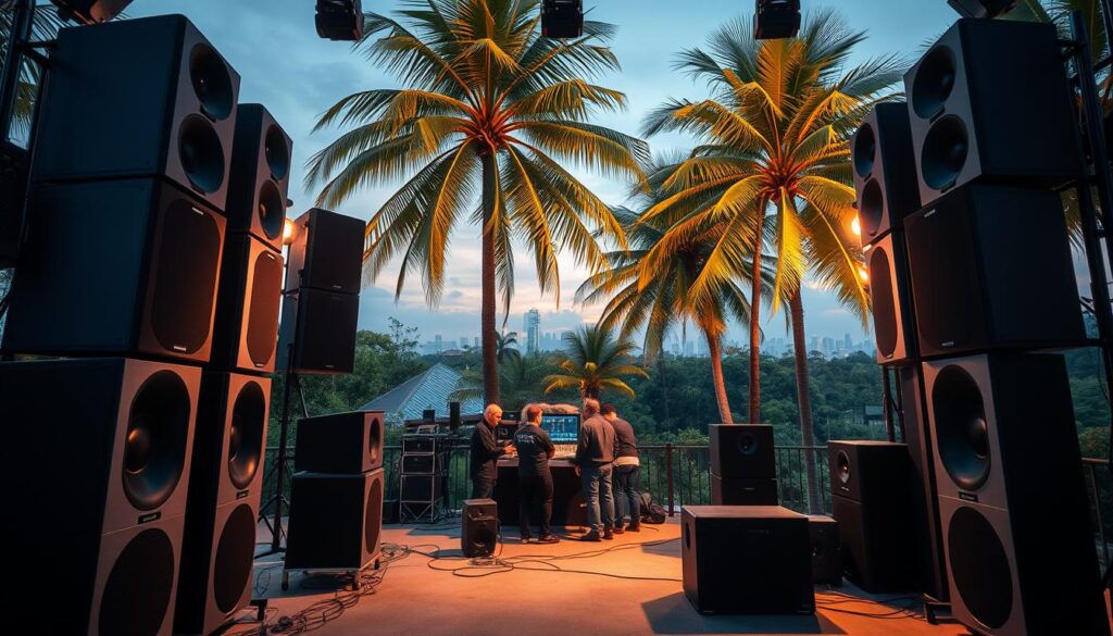 outdoor event sound system, jakarta, soundworks