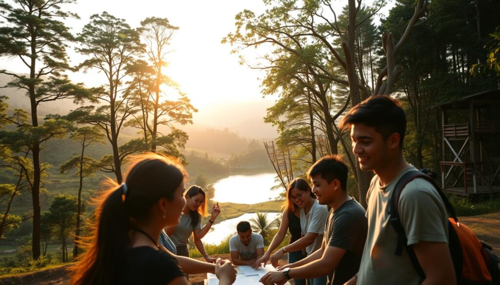 outdoor team building