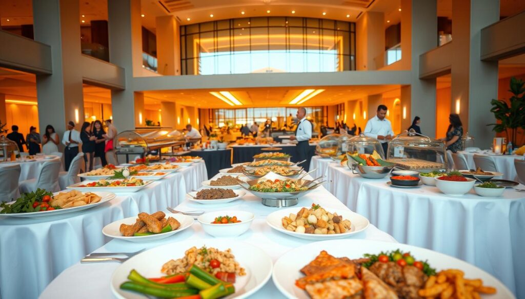 Catering prasmanan Jakarta, table top caternig
