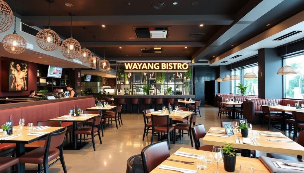 Restoran kapasitas besar Jakarta, Wayang Bistro